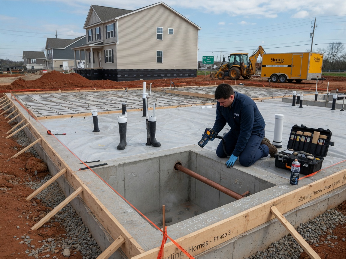 Preventing Slab Leaks in Sterling Homes Near Route 28