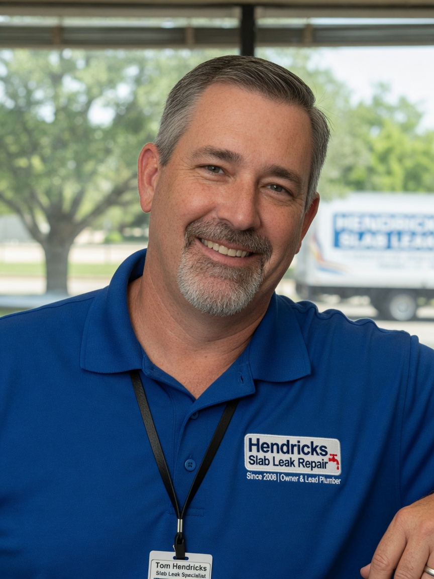 Tom Hendricks, Owner and Lead Slab Leak Plumber