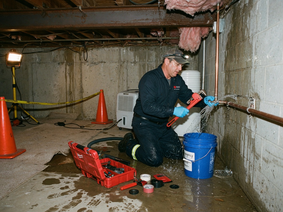 Emergency Water Leak Repair in Sterling