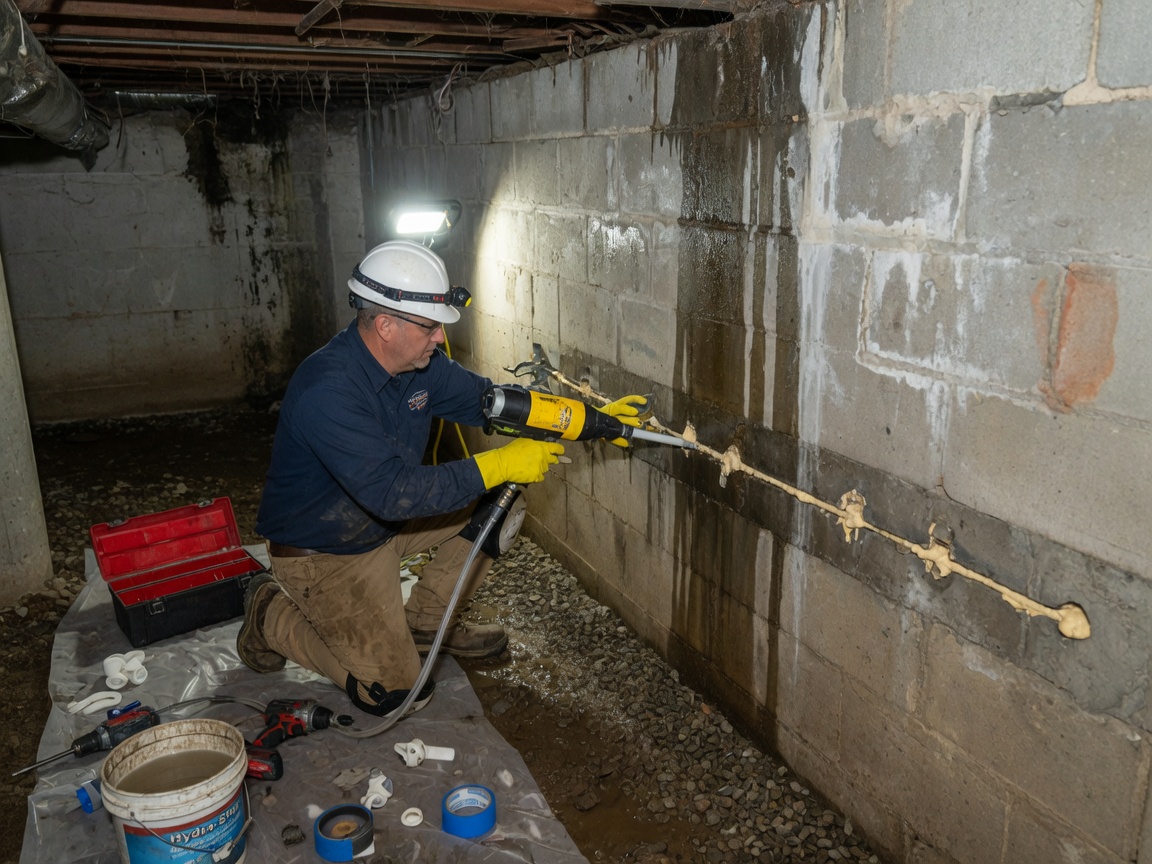 Foundation Leak Repair in Sterling