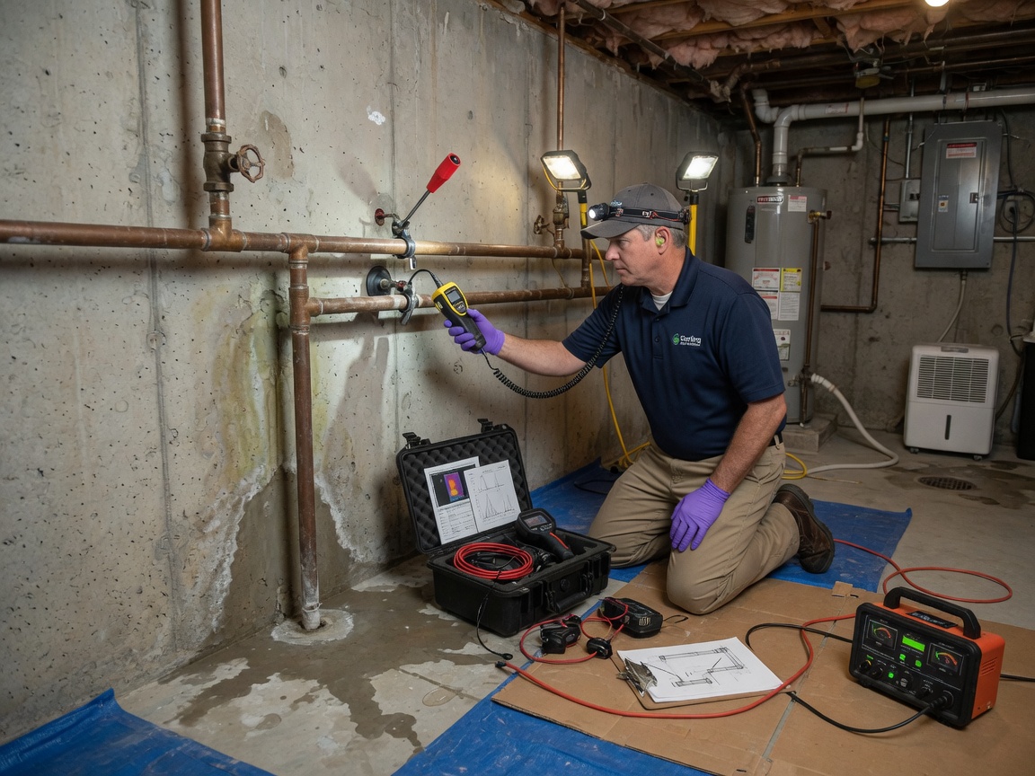 Hidden Water Leak Detection in Sterling