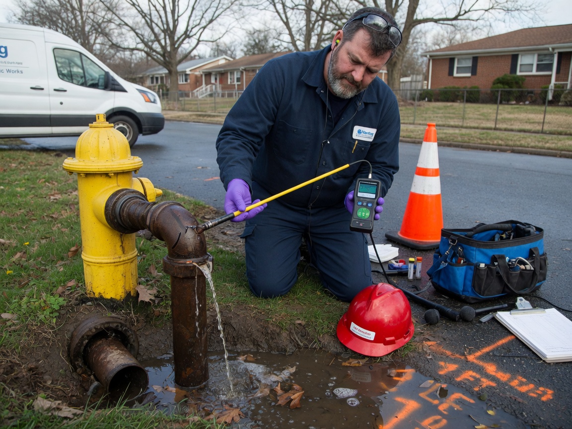 Pipe Leak Detection in Sterling
